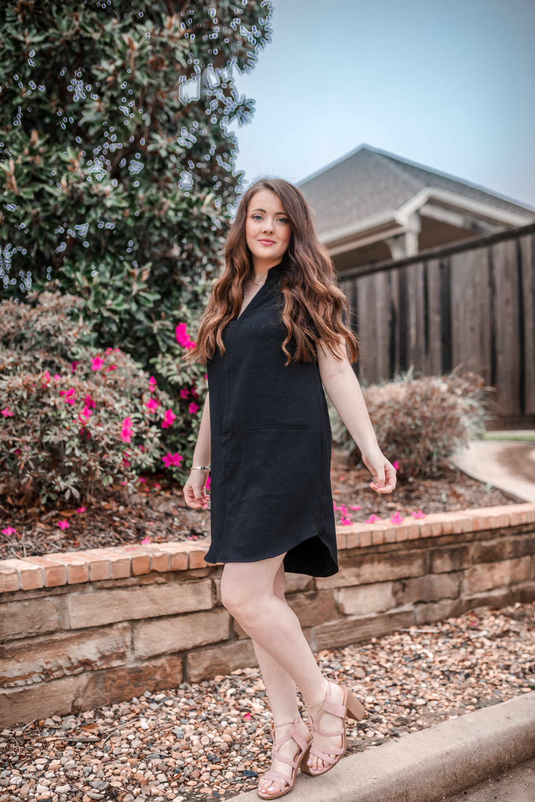 Styling A Little Black Dress Two Ways For Spring [Ft. ShoeDazzle]