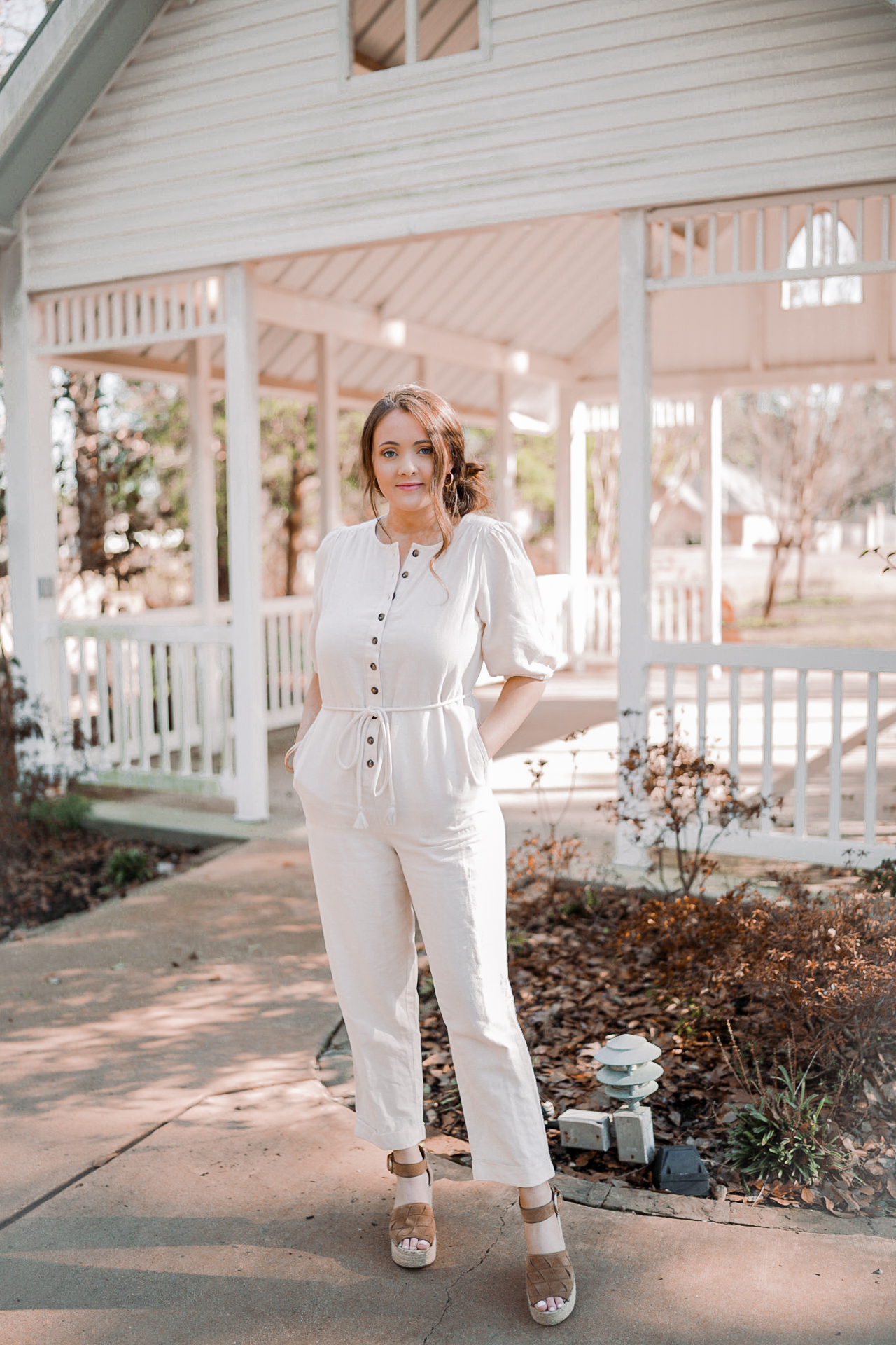 Light and Airy Linen Jumpsuit