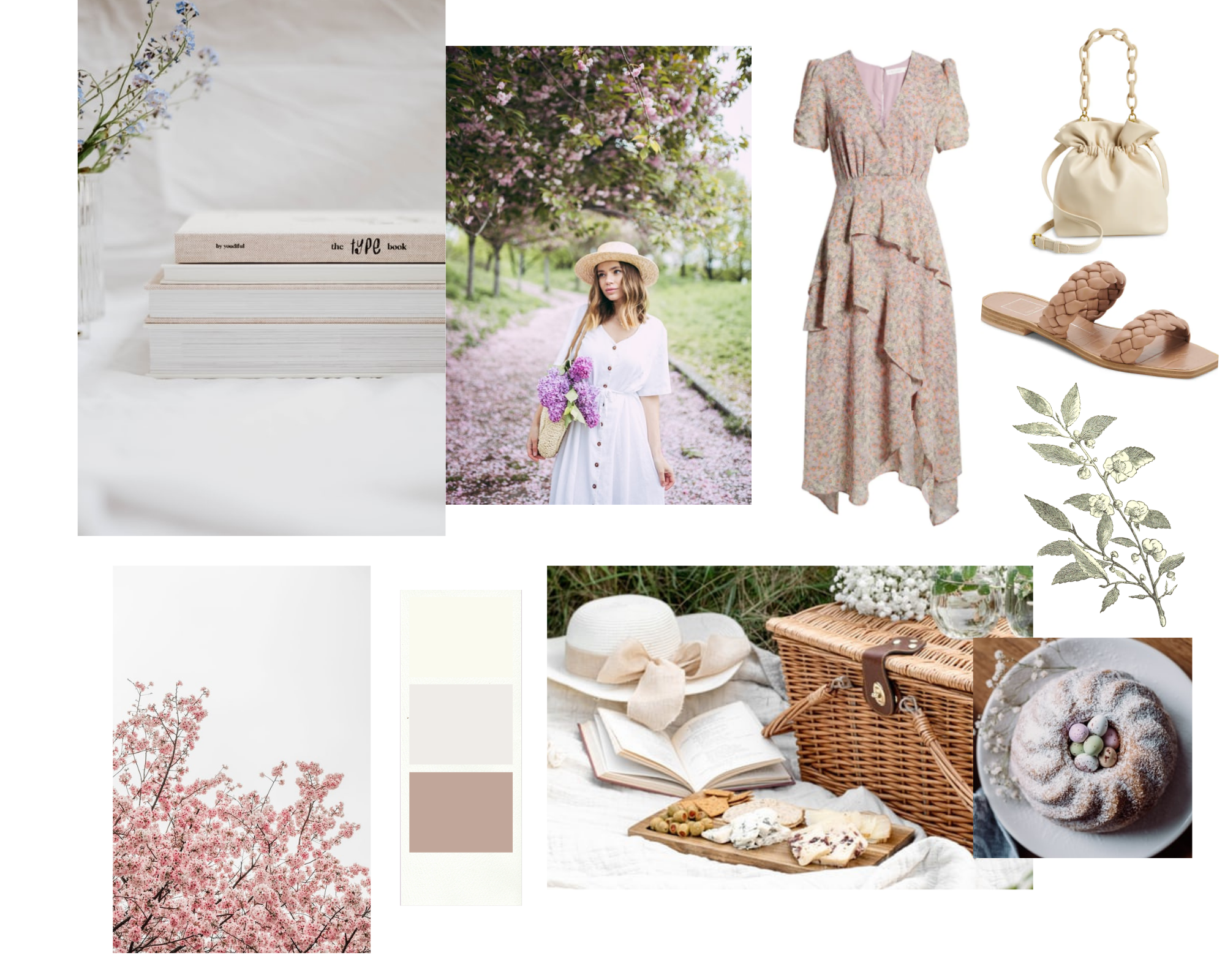Spring Fashion Mood Board: Why Your Wardrobe Will Benefit From Creating One!